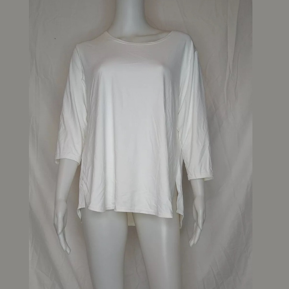 sympli White Go To Classic T Relax Size 12